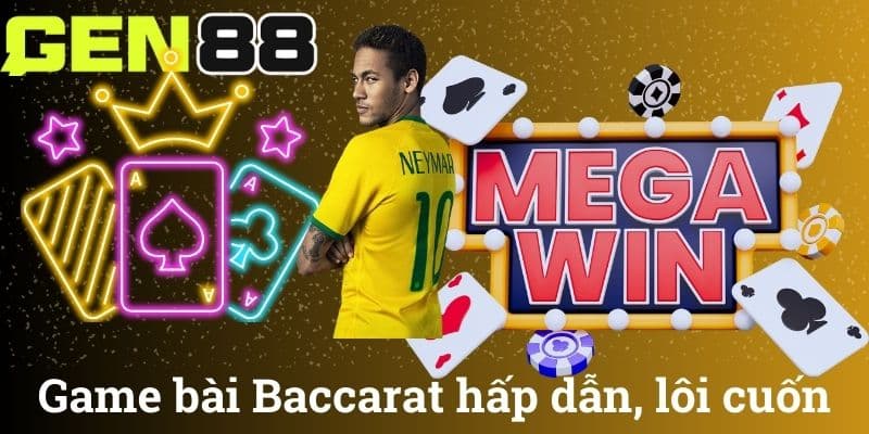 Game bài Baccarat hấp dẫn, lôi cuốn