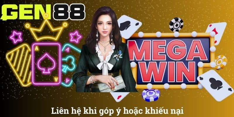 Liên hệ khi góp ý hoặc khiếu nại